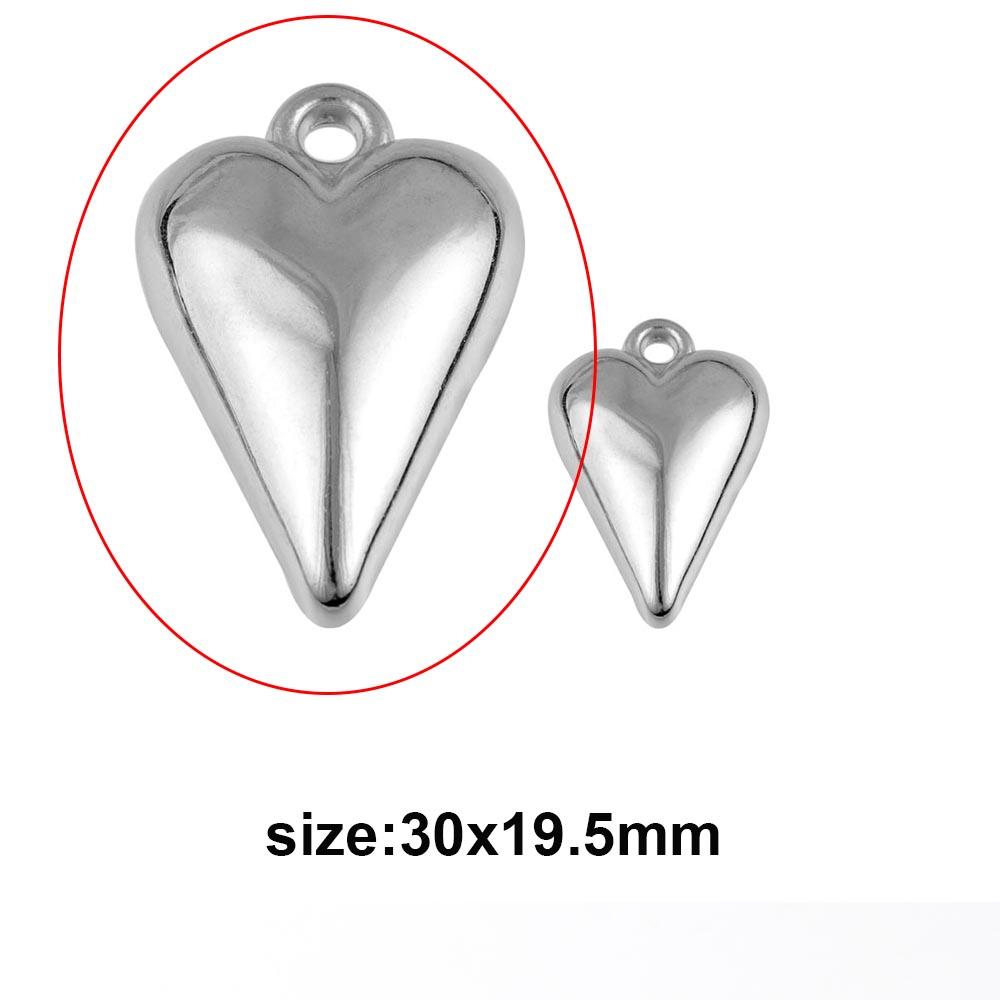 20pcs Heart Cute CCB Loose Beads For Necklace Pendant Heart Star Charms For Jewelry Making Supplies DIY Necklace Spacer Beads