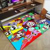 Colorful Cartoon Characters Carpet For Playroom Bedroom Living Room Sofa Home Decorkids Game Area Rug Nonslip Floor Mat