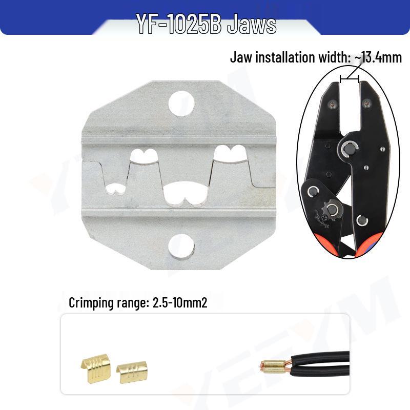 YF Electrician Hand Tool: Crimping Pliers Head for Cold Press Terminals