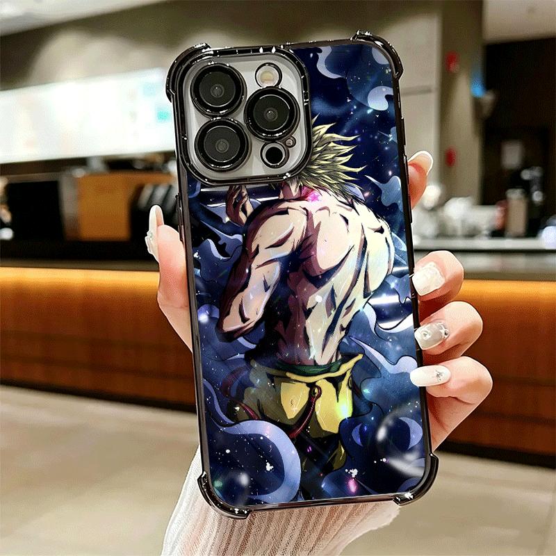 JoJo Adventure Dio Diego Brando Soft Phone Case For iPhone 15 16 17 Air 14 Pro Max 16E Plus 13 12 Mini Plating Anti-Fall Fundas