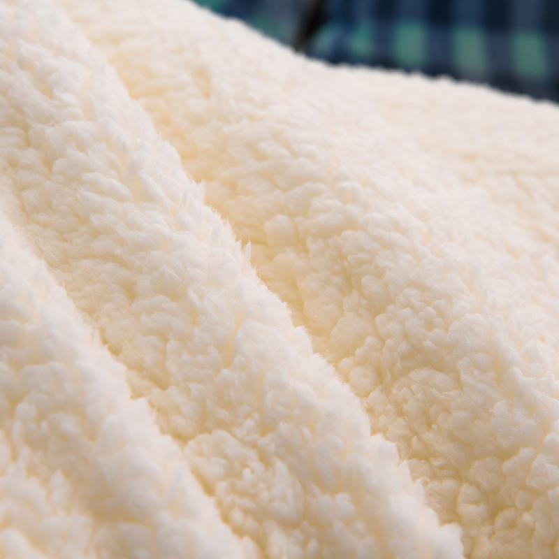 New Plaid Super Thick Autumn Winter Keep Warm Blanket Soft Lambswool Warmth Blankets Milk Velvet Comfortable Fluffy Comforter