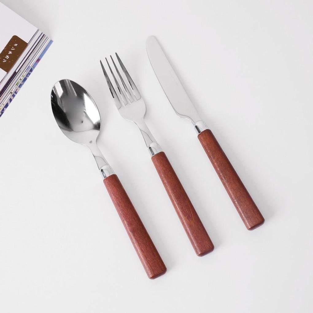 Merbau Wood Style Cutlery Collection