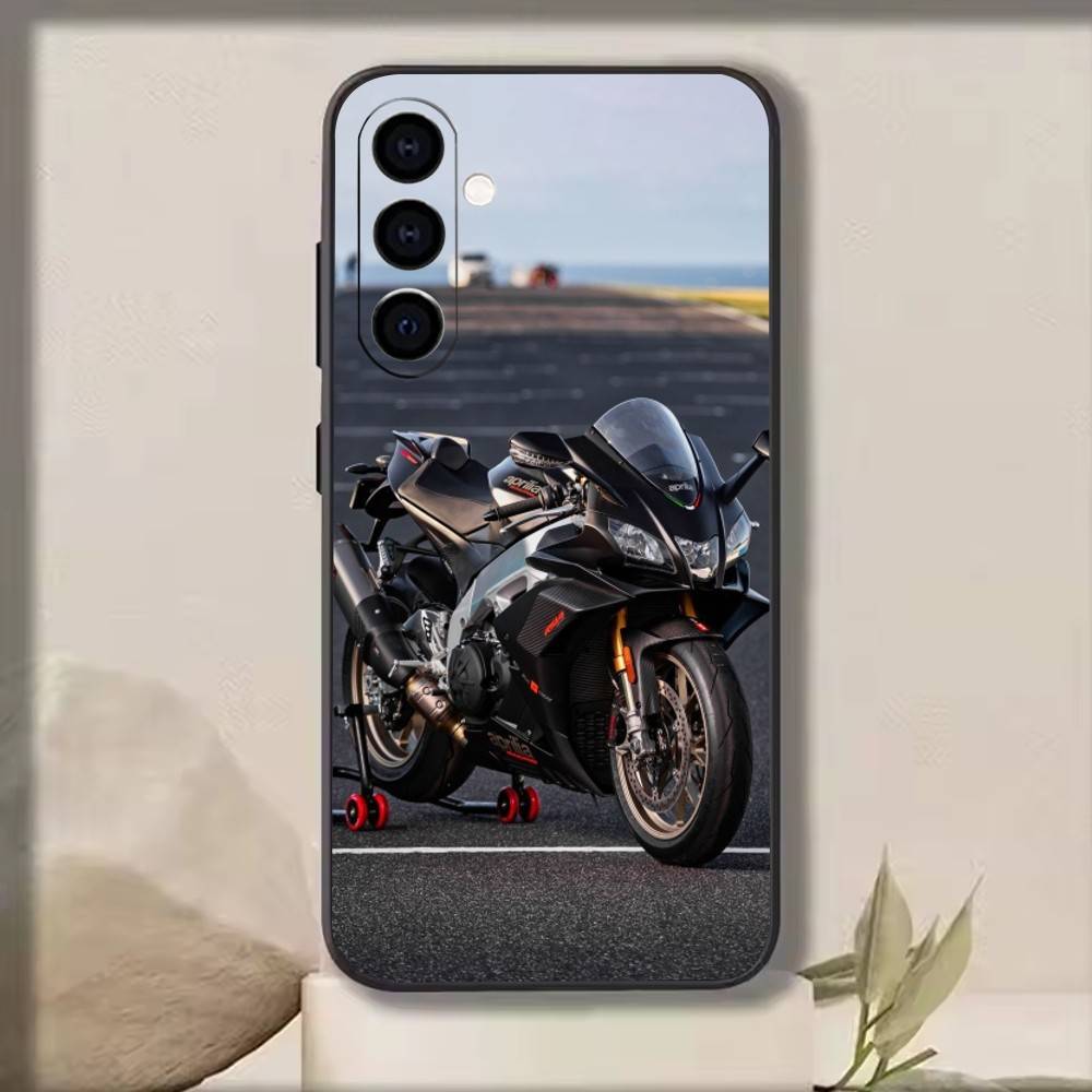RSV4 Factory Phone Case For Samsung Galaxy A73,A72,A71,A70,A53,A52,A51,Soft Silicone Black Cover