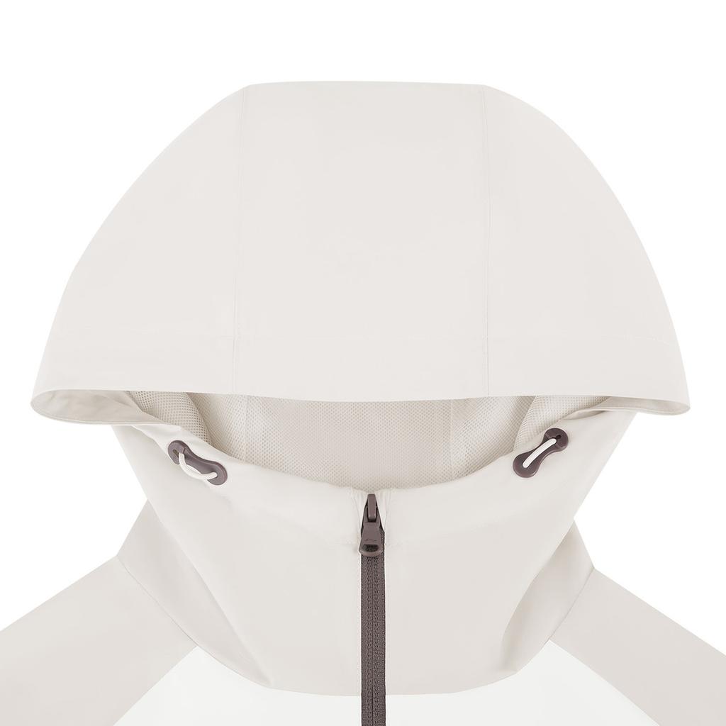 Li-Ning Water-Resistant Casual Versatile Hooded Jacket Women outerwear Off-White Stalactite-Gray AFDW810-5