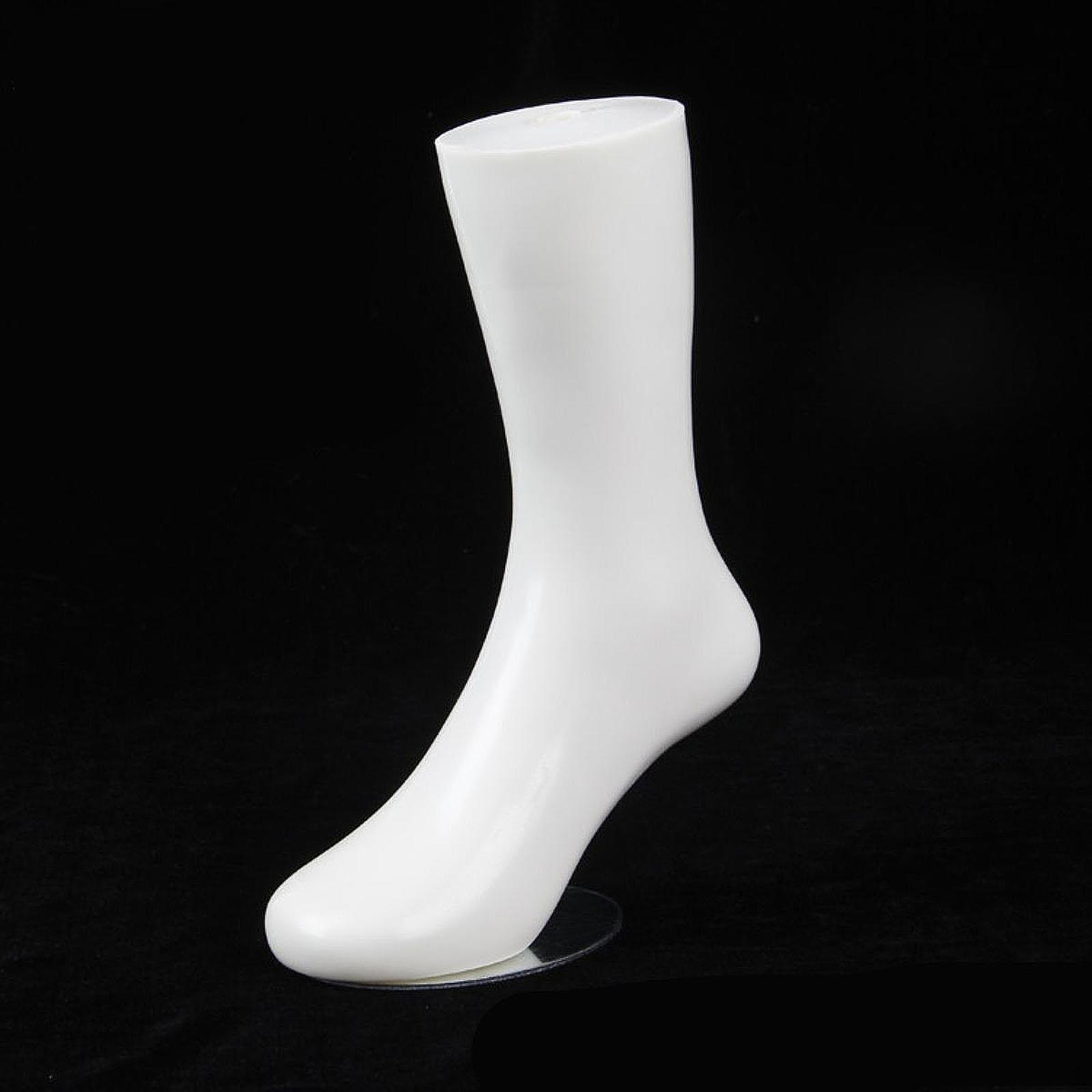 

Подставка для манекена для детских носков для розничных магазинов и фотосъемки White H 21CM