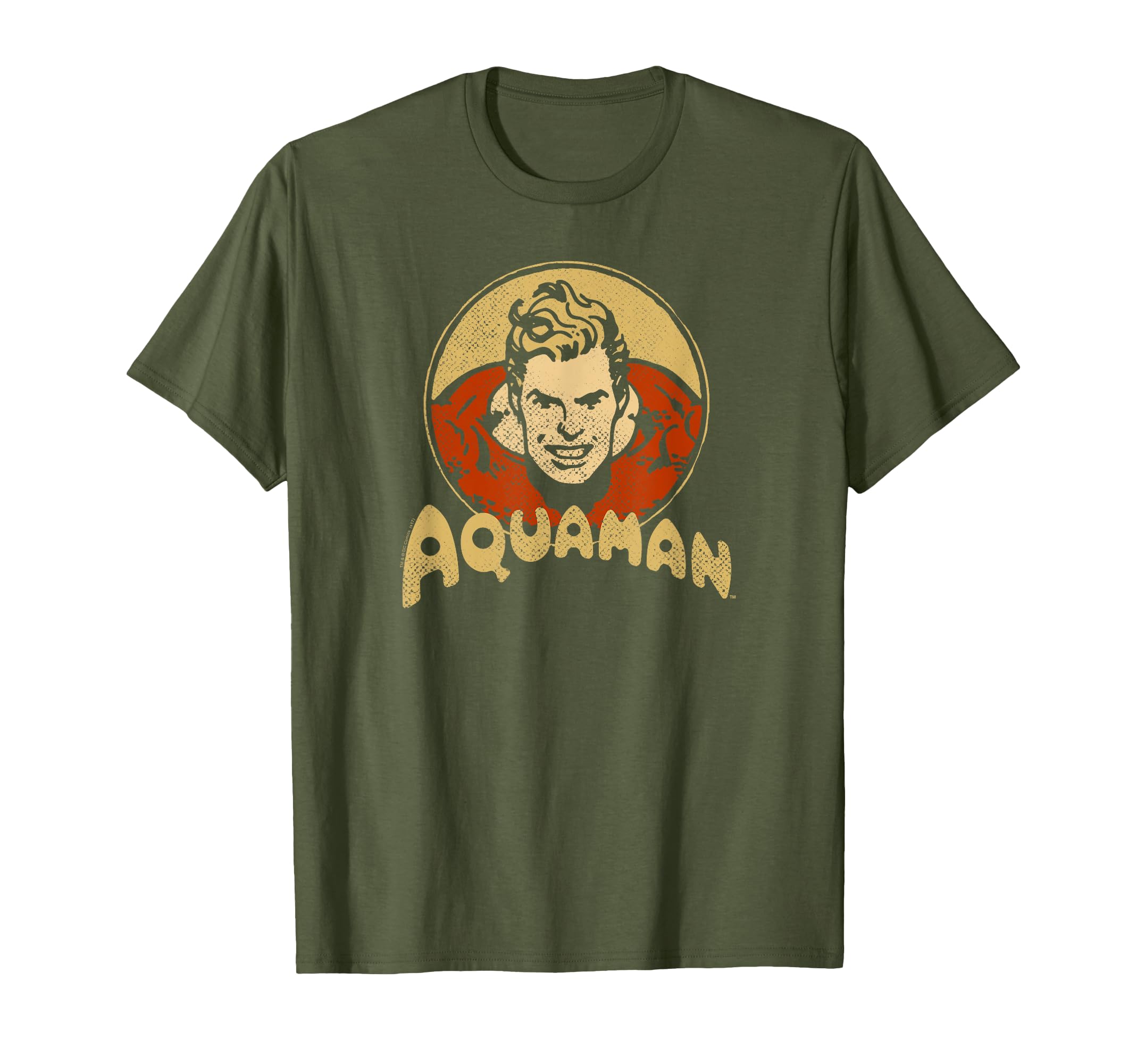 Aquaman Aqua Circle T-shirt