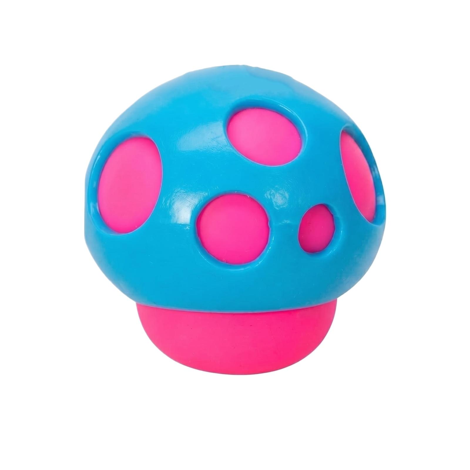 

Mushroom Shaped Slow Rebound Stress Relief Toy Soft Decompression Sensory Toy for Hand Exercise and Relaxation One Size