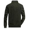 Winter New Young Men's Thin Military Jacket Military Clothing Cotton Loose Coat Men's Casual