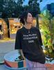 Women's Retro 1996 AC Dip-Dyed Digital Print Loose Sun Protection T-Shirt