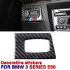 Fits BMW 3 Series E90 E92 E93 2005~2012 Carbon Fiber Keyhole Strips Cover Trim