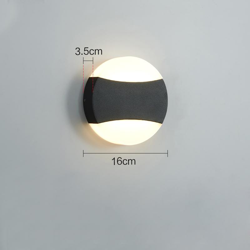 Outdoor Wall Light Front Porch terrace lamp Modern Exterior Wall Sconces Garden House Apply Wall Lamp Waterproof Wall Lighting