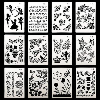 Lace Ruler Template for DIY Personalized Albums and Crafting
