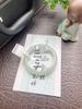 White Jade Ice Texture Bracelet, Round Shape, Myanmar Origin, Monochromatic Design