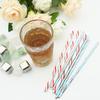 New Colorful Reusable Metal Straws Set with Cleaner Brush 304 Stainless Steel Drinking Straw Milk Drinkware Bar Party Drink Accessory