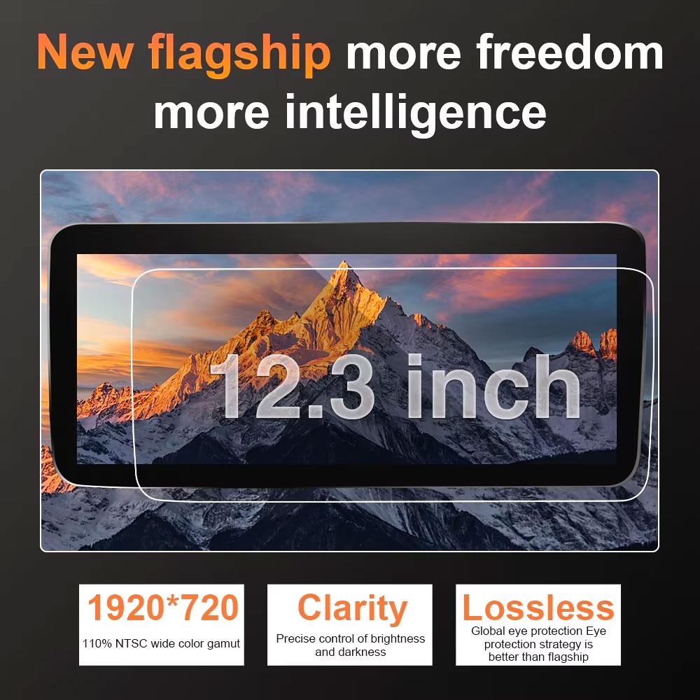 12.3" Android For Dodge Grand Caravan 2009-2020 4G Wifi BT High-performance GPS Navigation No 2din Auto Radio Stereo Head Unit