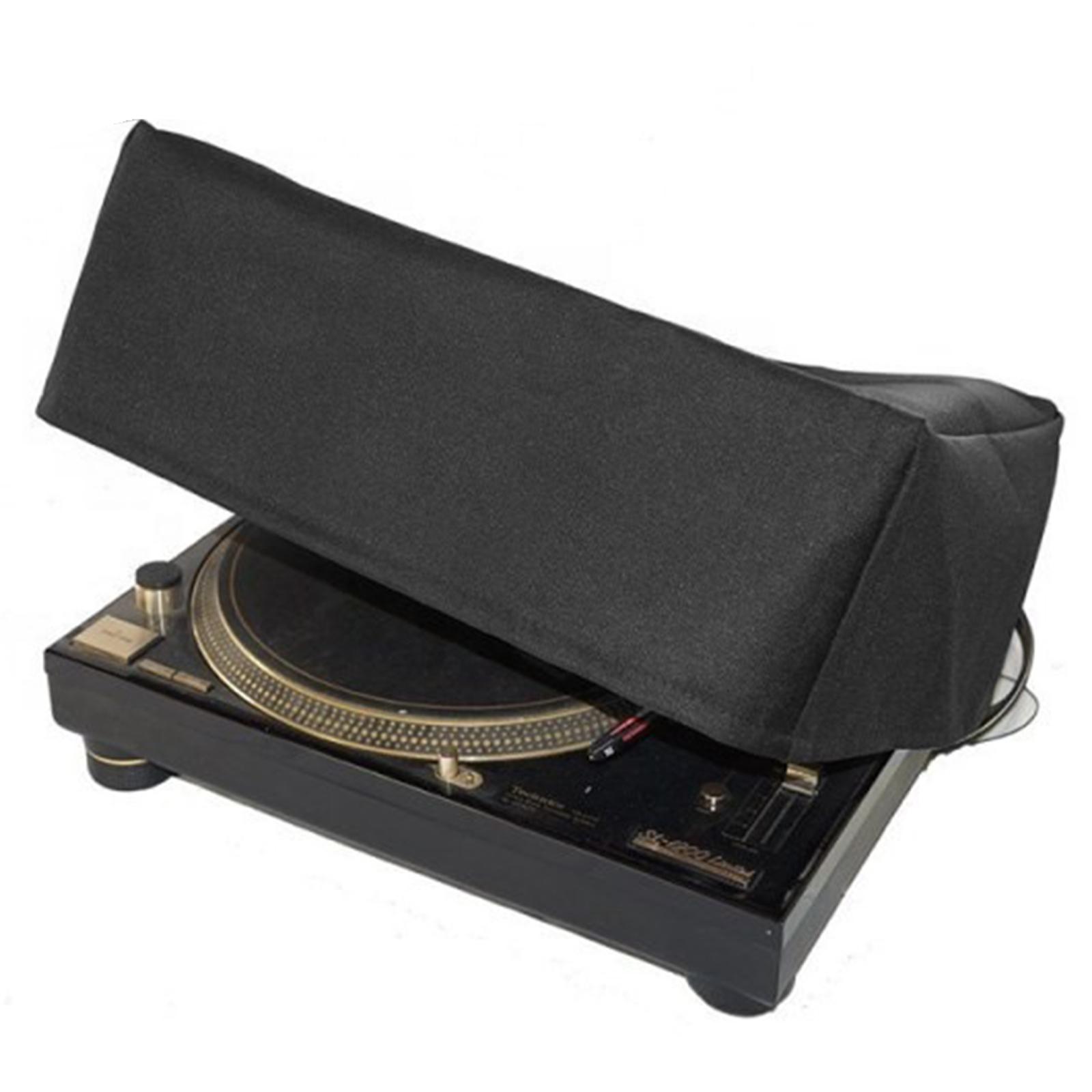 

Пылезащитная крышка для проигрывателя - Водостойкая и защита от солнца с внутренним слоем для винилового проигрывателя One Size чёрный