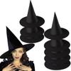 Halloween Witch Hat Black Witch Hat Costume Accessories for Indoor and Outdoor Halloween Decoration, Suitable for Home Courtyard Porch Ceilings