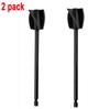2PCS Resin Mixer Paddles Resin Drill Epoxy Mixer Attachment for Drill Paint Mixer Paint Stirrer Mixing Resin Epoxy Silicone Mold
