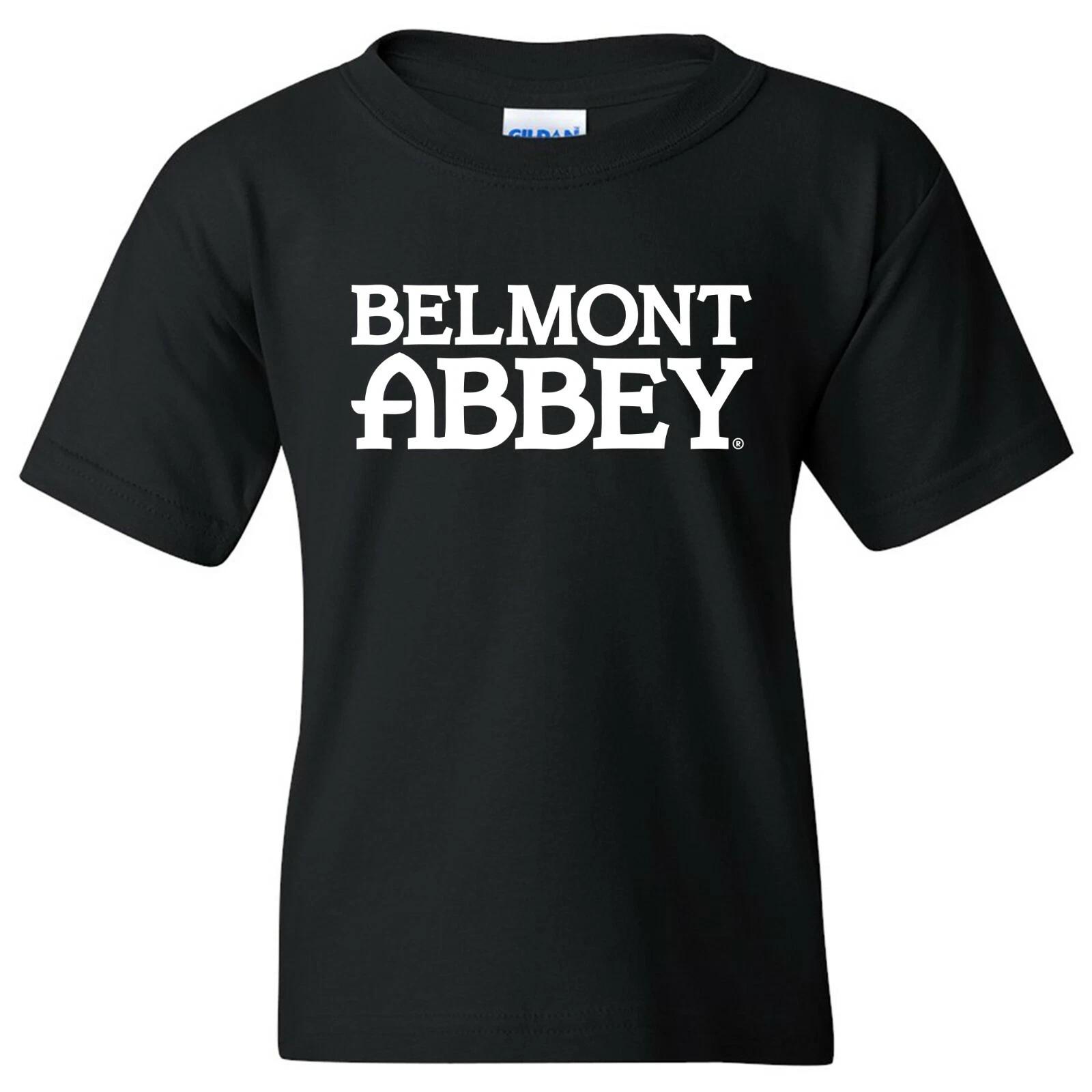 Belmont Abbey Crusaders Basic Block Youth T-Shirt - Black XL
