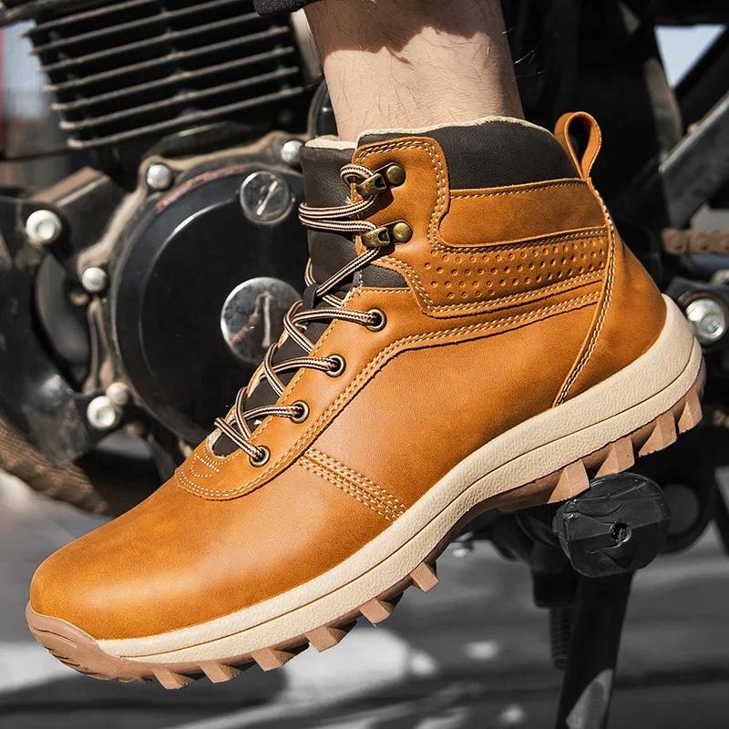 

Мотоциклетные ботинки Черные Мотоциклетные ботинки Мужские Мотоциклетные ботинки Типа ботинок до лодыжки Защитные ботинки Четыре сезона Botas Moto 46