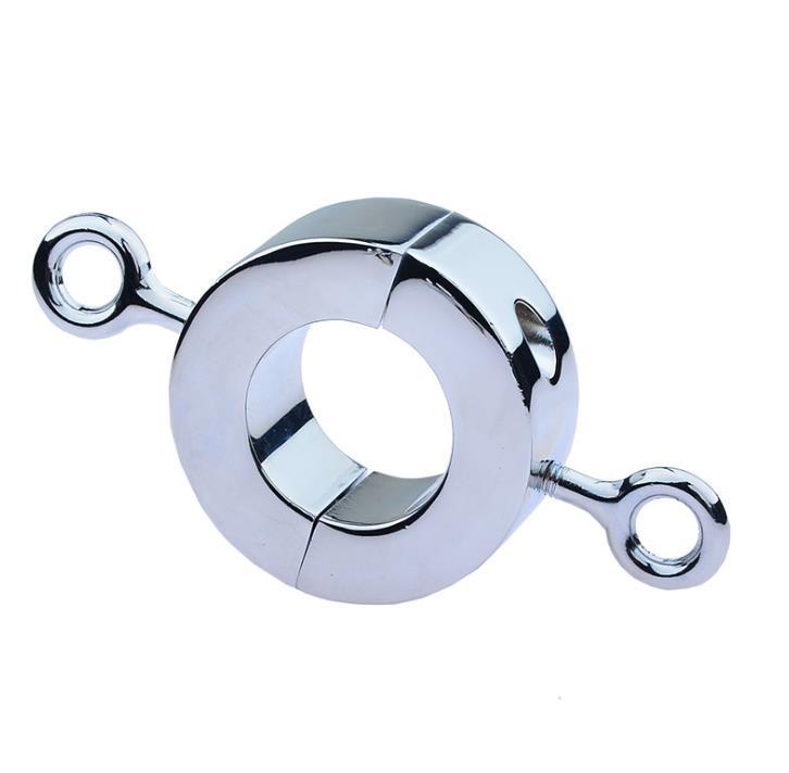Metal Penis Weight & Scrotum Pendant for Men - Enhances Stamina & Firmness