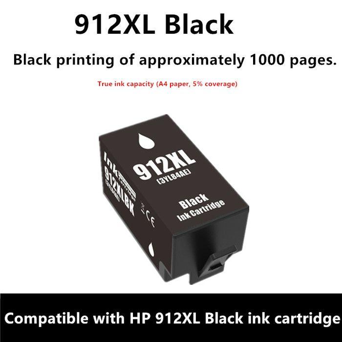 Ink Cartridge - YUMI MAZAO - 912XL/917XL - Compatible HP - Pack of 3 - Multi-colors