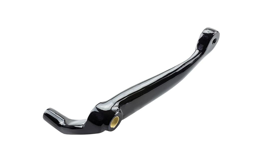 Kijima Bike Parts Offset Brake Arm Cast Aluminum for Softail Mid Control Vehicles Black HD-05218