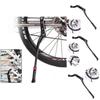 Supporto da Parcheggio Regolabile per Mountain Bike Supporto Leggero in Lega di Alluminio Singolo Lato