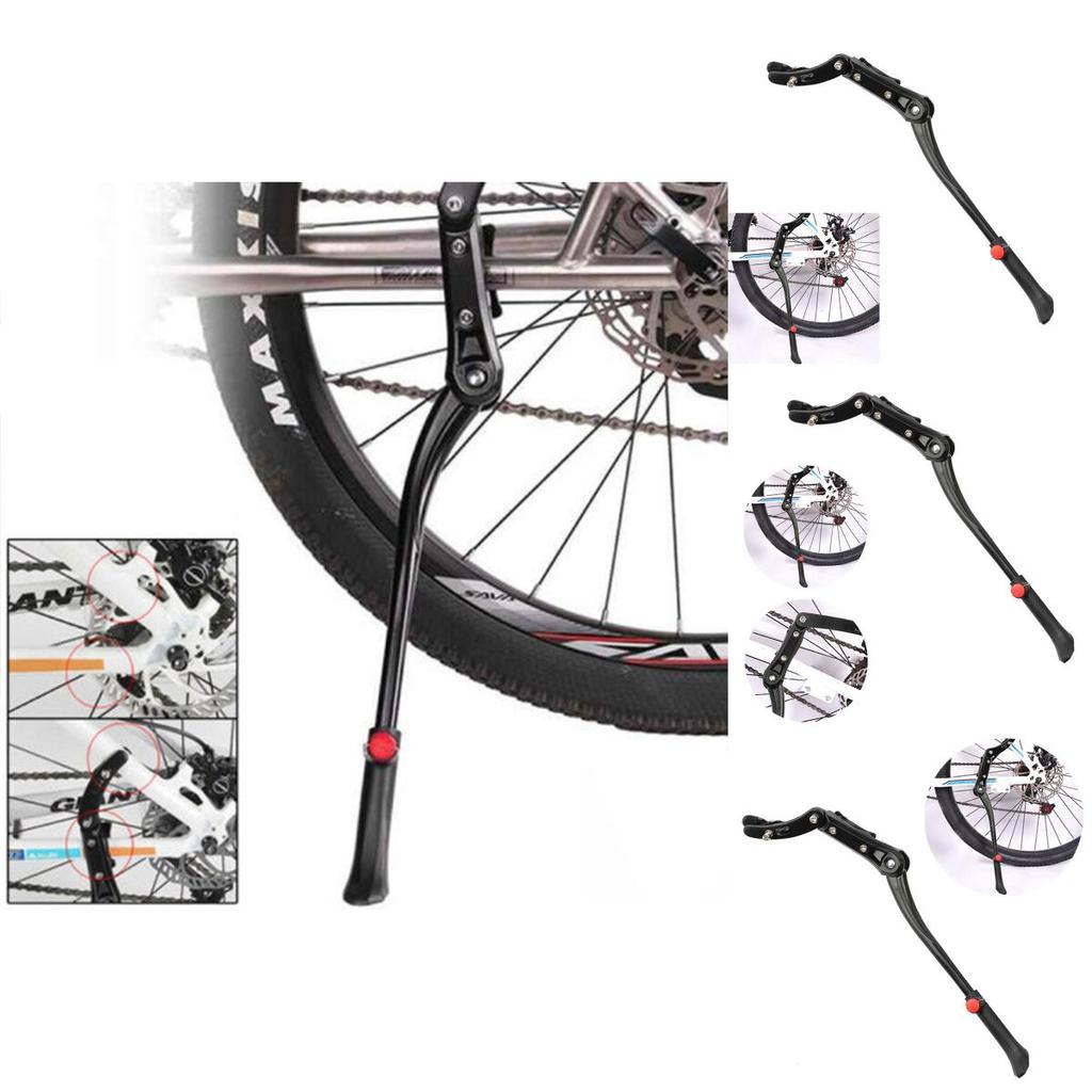 Supporto da Parcheggio Regolabile per Mountain Bike Supporto Leggero in Lega di Alluminio Singolo Lato