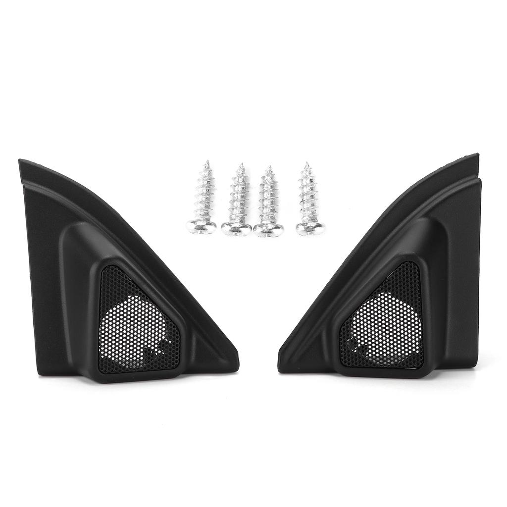 2pcs Car Door Tweeter Speaker Cover Trim Loudspeaker Decor Replacement for LevinCorolla 2014?2019
