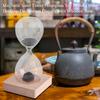 Magnetic Sand Timer Hourglass,   Glass Sand Timer with Magnetic  , Funny   Desk Decoration Display