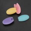 4Pcs Flute Finger Rest Silicone Wind Instrument Accessories Yellow/Pink/Rose Red/Purple