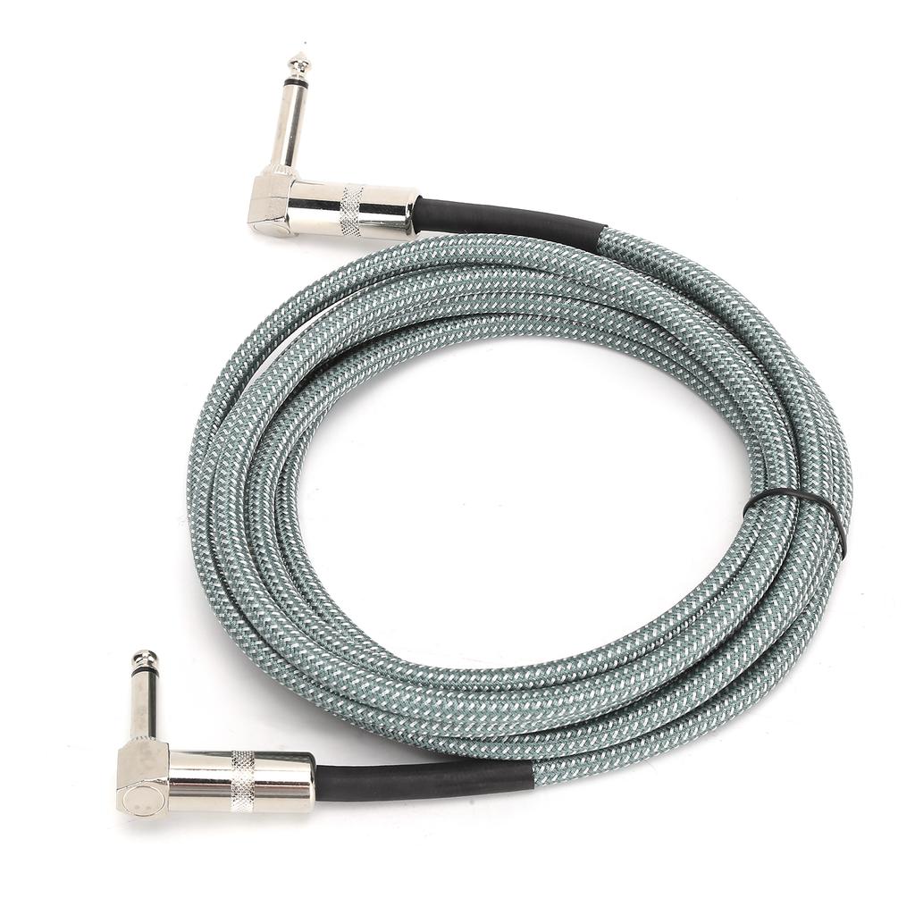 JORINDO Guitar Cable 6.35mm 14in O Connection Wire Electric Musical Instrument Cord 3 M