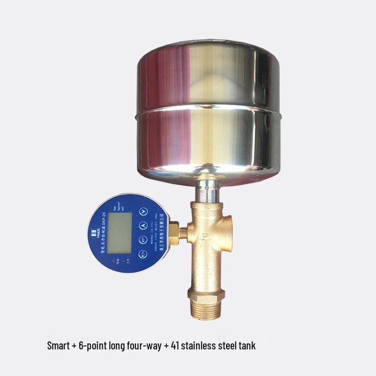 Intelligent Self-Priming Booster Pump with Stainless Steel Tank & Automatic Pressure Controller for Households