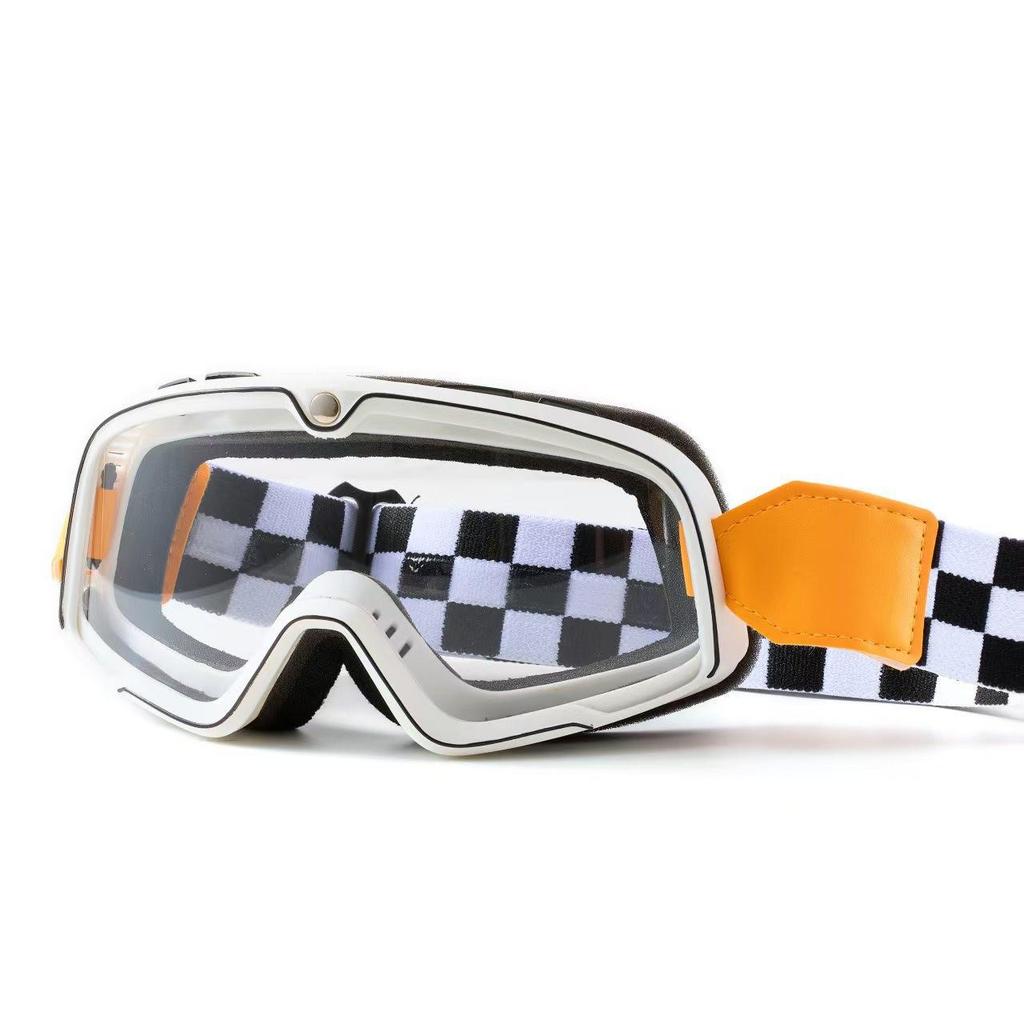 Popular Windproof & Sandproof Motorcycle Riding Goggles – Off-Road & Harley Helmet Compatible