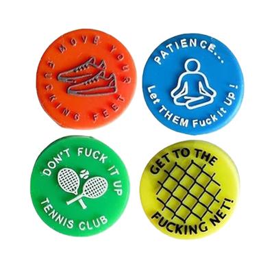Tennis Vibration Dampener, Silicone Tennis Racket Shock Absorbers Tennis Racket String Shock Damping for Tennis Racquet