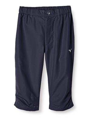 Training Wear Training Cross Pants Deep M (6/10th Length) Sweat-Absorbent, Quick-Drying, Dry, Men's, 32JD7131, 14, Navy,