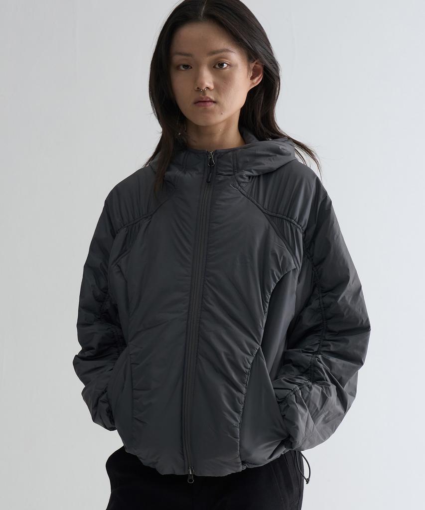 WELLBEING EXPRESS Light Nylon Jacket Charcoal