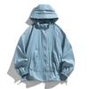 Roupa de Proteção Solar para Exterior Com UPF50 Seda Gelada E Proteção UV, Seda Gelada Ultra-fina E Respirável, Adequada Para Casais