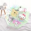 Sanrio Automatic Open/Close Umbrella-Cute Umbrella with Cute Design, Portable 3-Fold Compact Umbrella for Men & Women, Halloween Christmas G