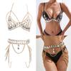 Body Chain Chest for Performance Halloween Music Festival Party Disco