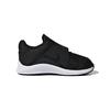 Adidas Fortarun X Round Toe Lace-Up Durable Breathable Low-Top Walking Shoes Baby Shoes Black B96231