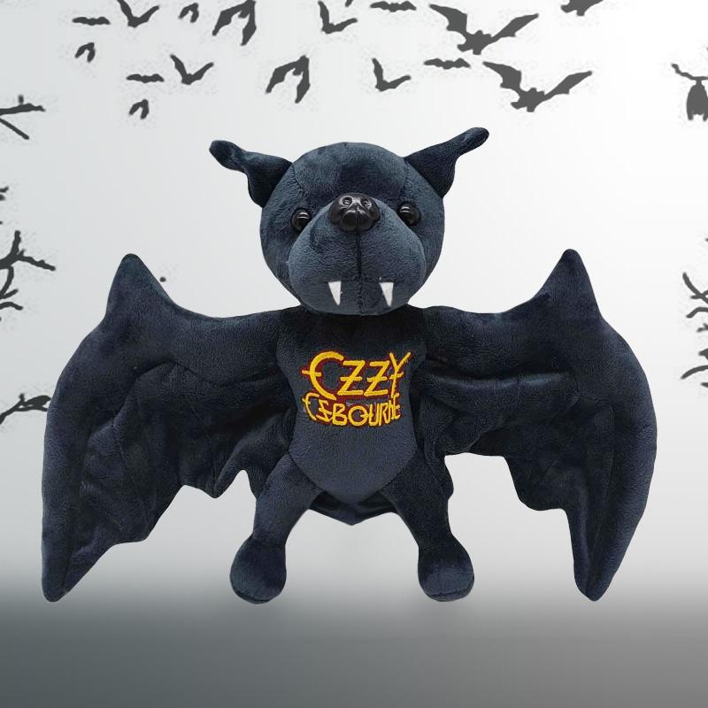 Neues 25cm Lustiges Ozzy Osbourne Fledermaus Plüschtier Spiel Animation Zubehör Hohe Qualität Kindergeburtstagsgeschenk Allerheiligen Geschenk