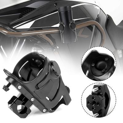 Uniwersalny Uchwyt na Kubek z Wodą Motocyklowy CNC Aluminium Uchwyt na Napoje Butelkę Uchwyt na Kierownicę Motocykla Stojak Mocujący Akcesoria