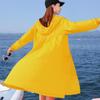 Damen Mittellange Anti-UV Sommerjacke - 2023 Atmungsaktiv Koreanischer Stil, Locker, Elegant und Dünnes Design