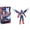 Hasbro Marvel Studios Captain Brave New Titan Hero Deluxe Captain America Action Superhero Ages 4 and Authentic America World, Series, 12-inch (30cm)