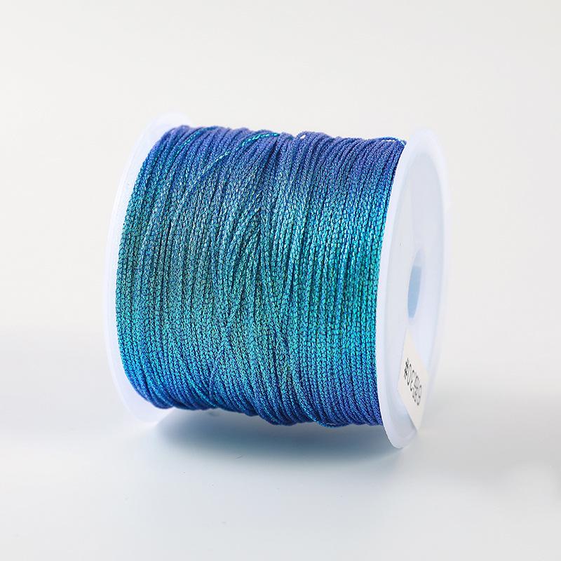 Iridescent Thread for DIY Weaving Jewelry: Bracelet, Necklace, Lanyard, 36912 Strands