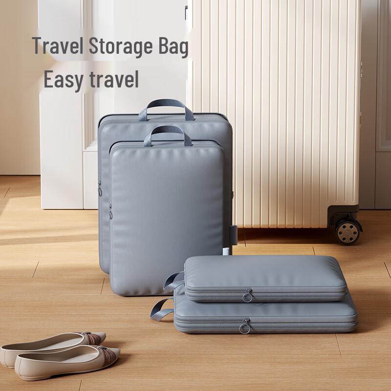 Bonnymega Travel Luggage Organizer & Compression Bag Sets