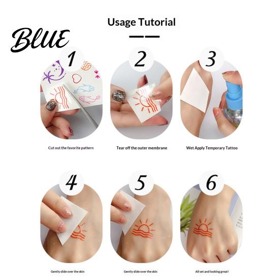 Quick Apply Tattoo Stickers Temporary Sticker Flower Lace Lotus Pattern Fake Tattoos for Women Men Fun Family Waterproof DIY Face Arm Leg
