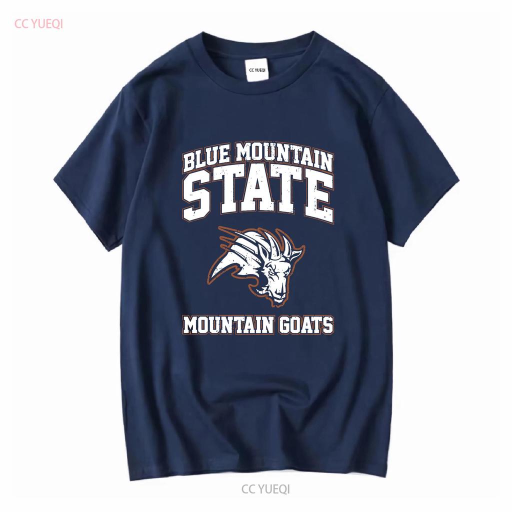 Blue Mountain State Goats Essential T Shirt long or short sleeves vintage Washed Soft Comfortable Top For Everyday Wear